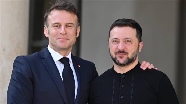 Macron urges lasting peace in Ukraine backed by strong security guarantees