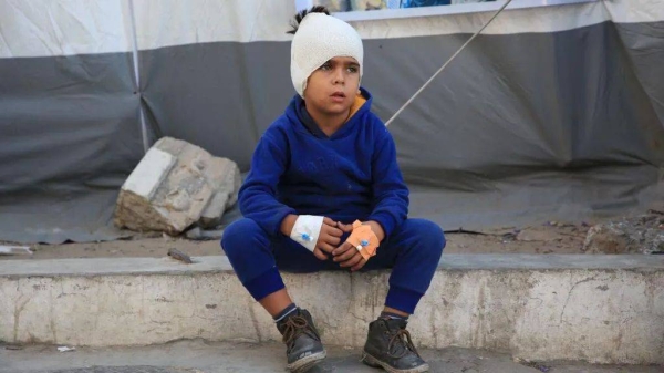 More than 50,000 children have been killed or injured since the start of the war, according to the UN charity Unicef