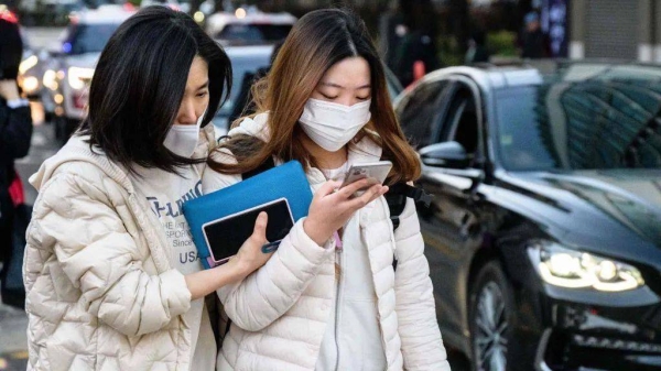 South Korean students spend much of their time preparing for a highly competitive school-leaving exam