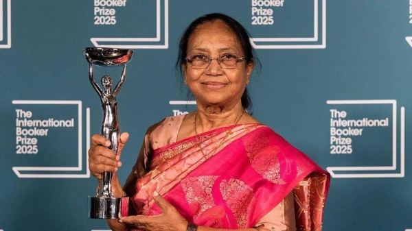 Banu Mushtaq won the International Booker Prize for her short story anthology Heart Lamp