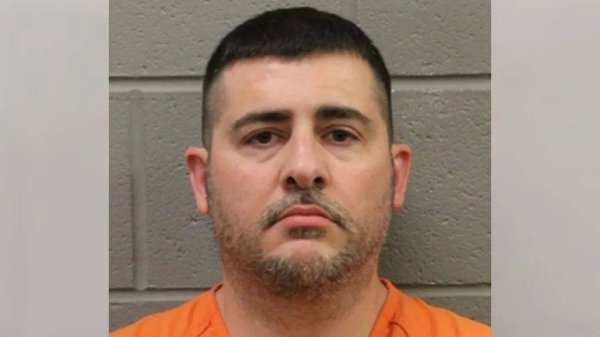 Gonzalo Leon Jr has been charged with murder, and is being held at Harris County Jail in Texas