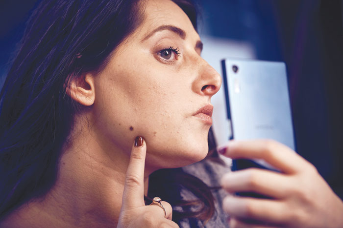 ‘The Future of Selfies’ report predicts selfies on superior quality smartphones in the near-future will be used for initial medical diagnosis. — Courtesy photos