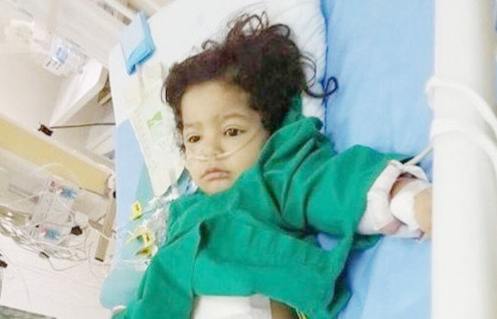 Bashyer Al-Rashidi who suffers from cirrhosis of the liver was saved after Saudi nurse Abir Al-Anzi donated a part of her liver to her. — Courtesy photo