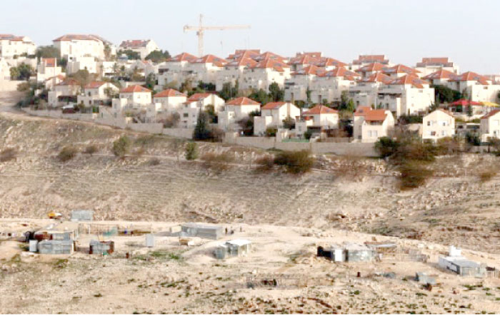 A general view shows the Israeli settlement of Maale Adumim in the occupied West Bank. — Reuters