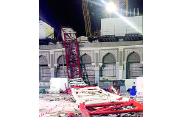 Makkah crane crash