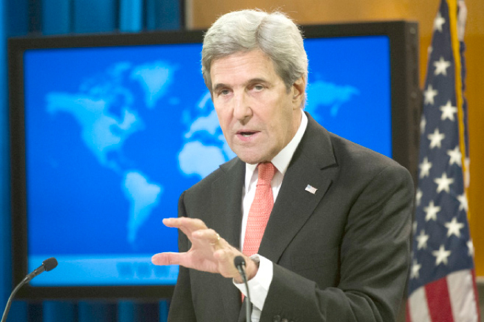 In this Jan. 5, 2017, photo, Secretary of State John Kerry speaks during a news conference at the State Department in Washington. Stung by years of failure to stop Syria’s bloodshed, the United States is now but a bystander to the civil war as President Barack Obama leaves office. — AP