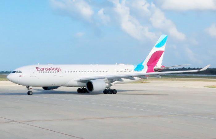 File photo of Eurowings Airbus A330-203.