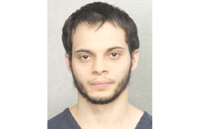 The mugshot of the Fort Lauderdale airport shooting suspect Esteban Santiago. — AFP