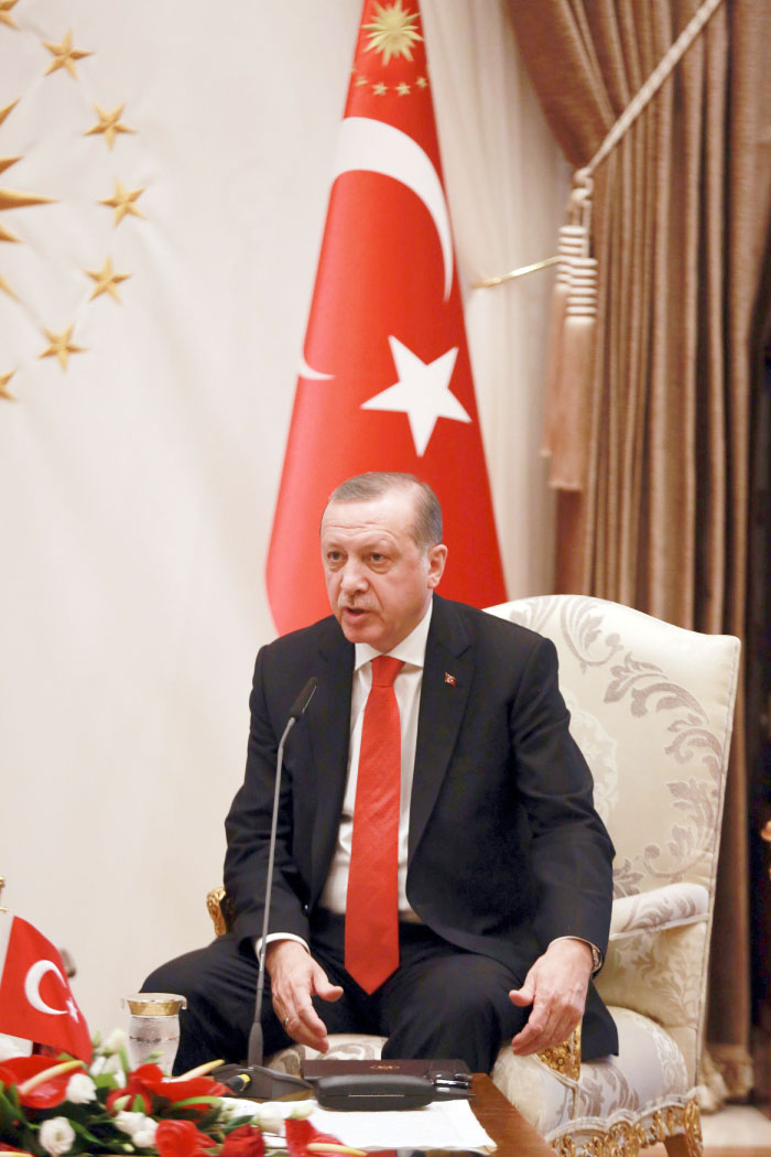 The reform would enable Turkish President Tayyip Erdogan (pictured) to issue decrees, declare emergency rule, appoint ministers and senior state officials and dissolve parliament Social media battle lines drawn ahead of Turkish vote.