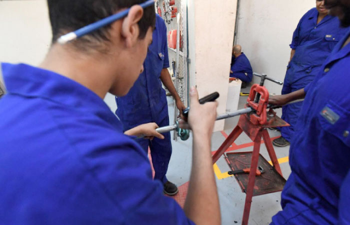 The Technical and Vocational Training Corporation started training program for the prisoners about 13 years ago and a large number of inmates have vocationally qualified since then. — Courtesy photo
