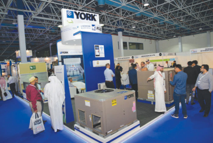 YORK booth at HVACR Saudi Expo 2017