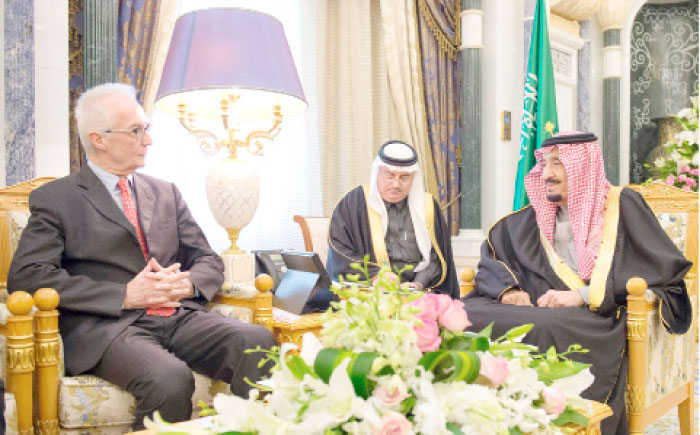 King, EU official discuss anti-terror efforts