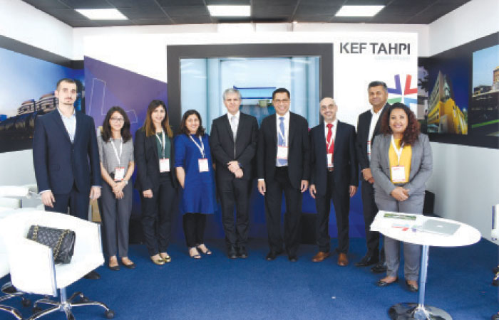 The KEF-TAHPI team showcases offsite-manufactured hospital