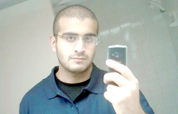 An undated photo from a social media account of Omar Mateen, who Orlando Police have identified as the suspect in the mass shooting at a nightclub in Orlando, Florida, on June 12, 2016. — Reuters
