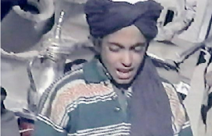 This file frame grab photo taken on November 7, 2001 shows Hamza