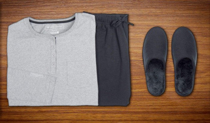 Qatar Airways' exclusively-designed sleeper suit