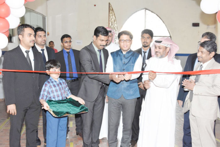 Deputy Consul General of India Mohammad Shahid Alam inaugurating the SCILORE event. — Courtesy photos