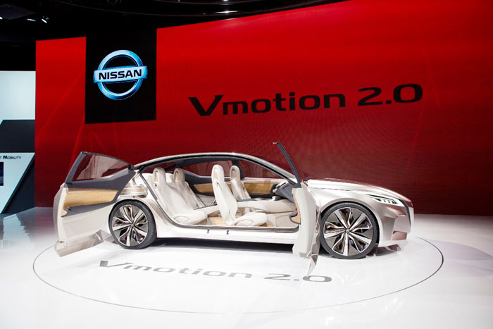 Nissan Vmotion 2.0 unveiled at the 2017 North American International Auto Show simply wo32s the aud