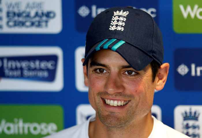 Alistair Cook in this file photo. — Reuters