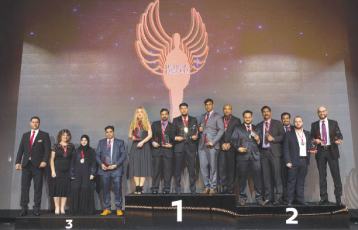 aNissan Middle East regional skills contest›s awardees