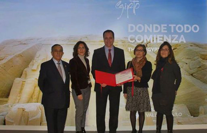 Egypt rewarded as best partition at International Tourism Trade Fair