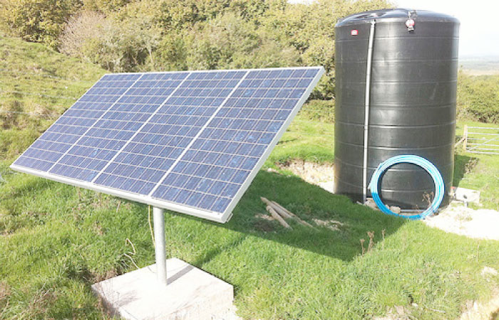 Solar borehole water pumps saves children and adults alike from drought. — Courtesy photo