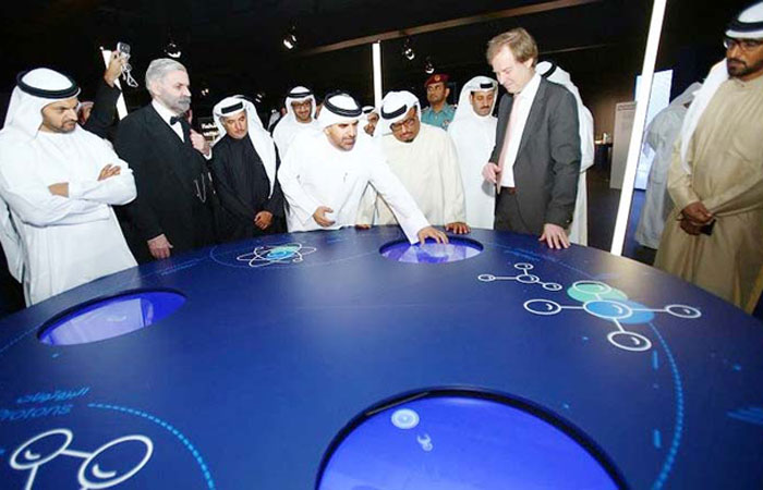 The third annual Nobel Museum under the auspices of the Mohammed Bin Rashid Al Maktoum Foundation opened at Children’s City in Dubai Creek Park on Monday. — Courtesy photos