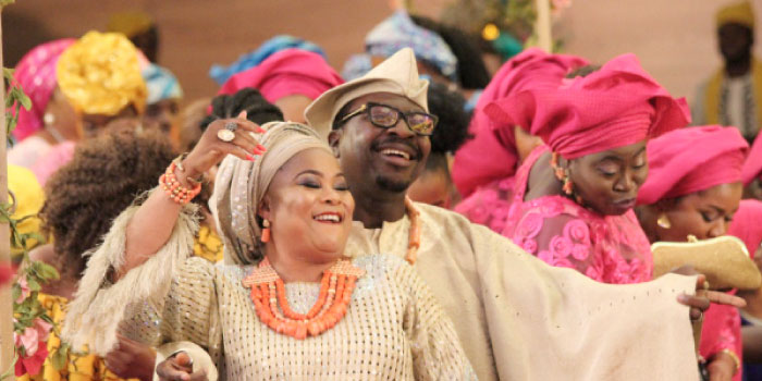 A scene from “The Wedding Party”.