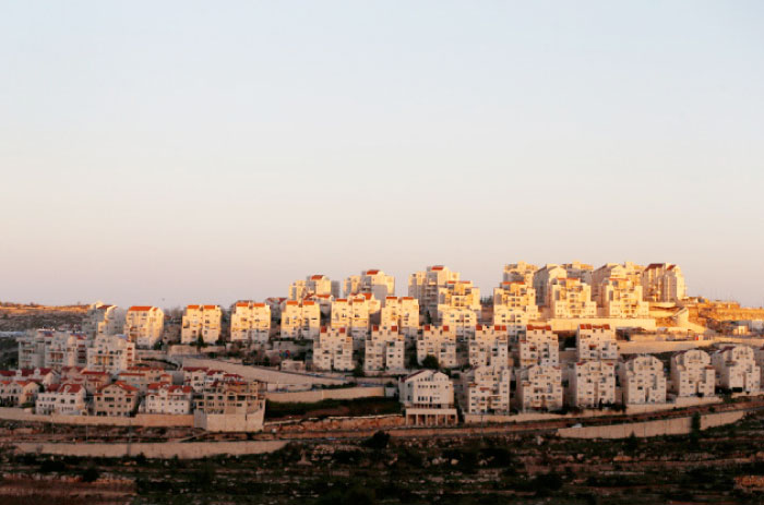 General view of houses of the Israeli settlement of Efrat, in the occupied West Bank. — Reuters