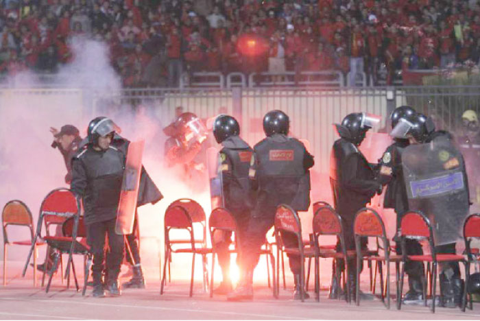 Football matches are often a flashpoint for violence in Egypt. The teams in the Port Said incident — Al-Masry and Cairo’s Al-Ahli - are longtime rivals. Witnesses said the rioting broke out after Cairo fans unfurled banners insulting the local team, which had won the match 3-1. — File photo