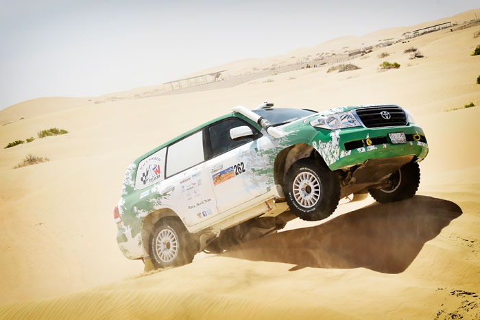 Saudi Arabia’s Yasir Seaidan, seen in this filer, will be contesting in the new Dubai International Baja.