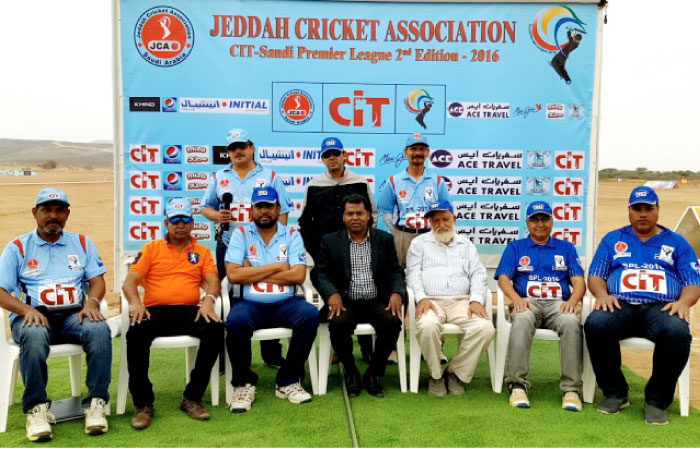 JCA committee members with chief guest Gazanfar Ali Zaki (sitting, C)