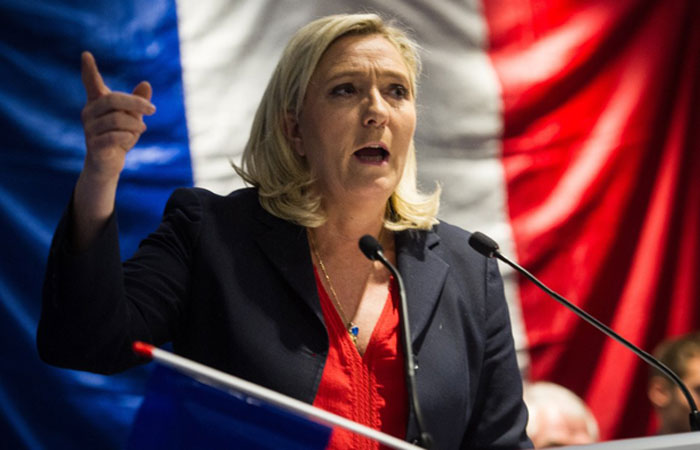 Le Pen has worked hard to try to give her National Front (FN) party a softer image after her father, Jean-Marie, repeatedly described the Nazi gas chambers as a mere “detail of history”. — Archives