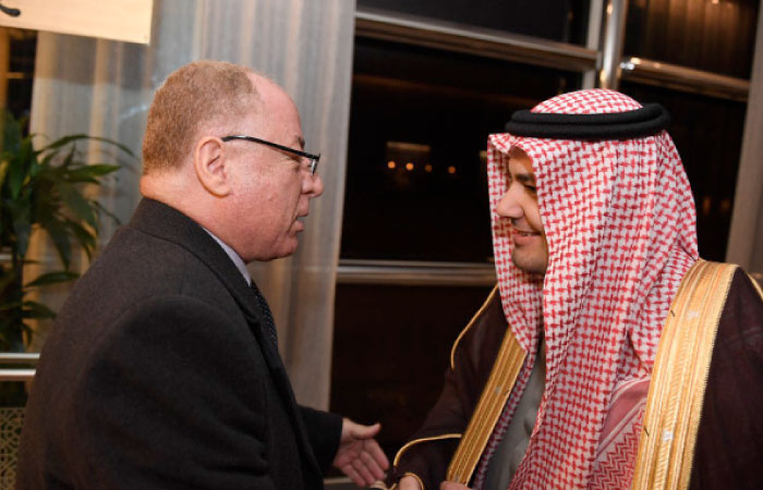 Egyptian minister of culture arrives