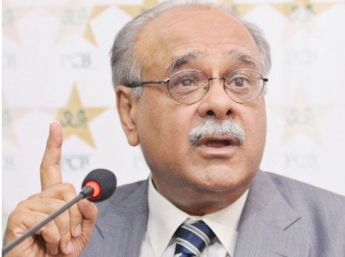 Pakistan Super League chairman Najm Sethi in this file photo.