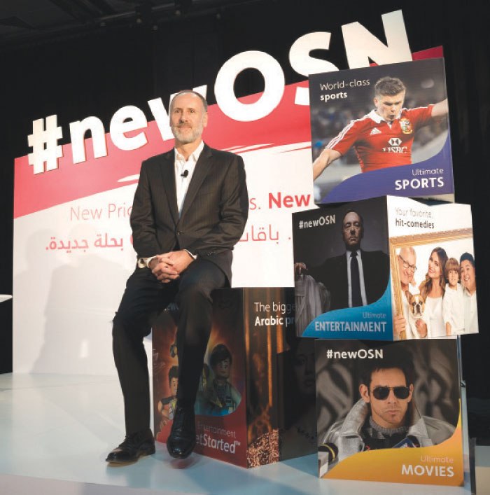 CEO of OSN Martin Stewart