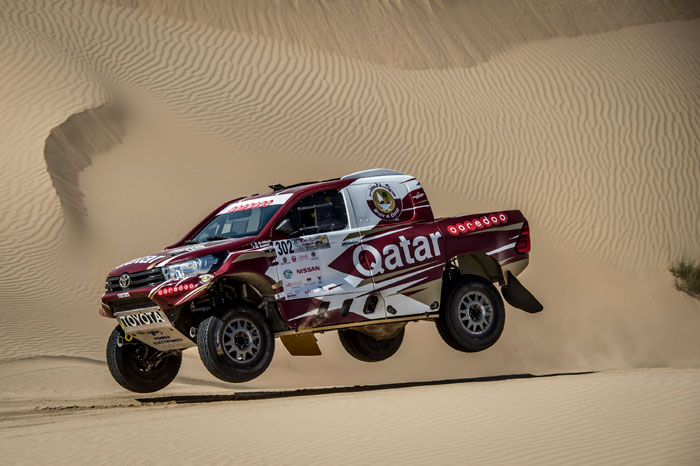 Al-Attiyah leads in Dubai Baja