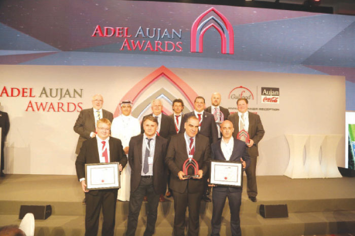 Winners of the Adel Aujan Awards. — Courtesy photo
