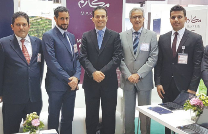 Executives  of Makarem Hotels at the ITB-Berlin ‘The Global Trade Industry’s Leading Trade Show’