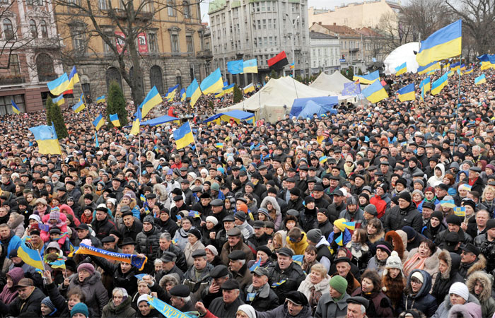 The wrong protest in Ukraine