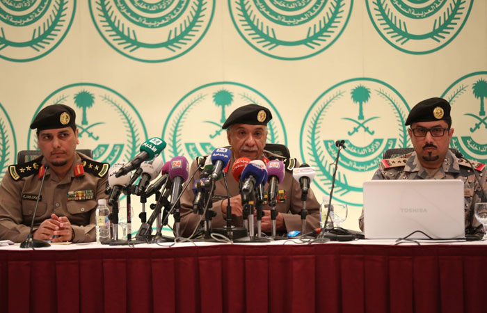 Landmines, explosives, various firearms, ammunition and large quantities of hashish seized at the southern borders in the month of March. — SPA