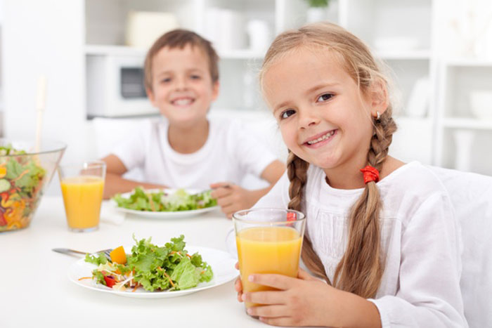 Healthy food choices for kids