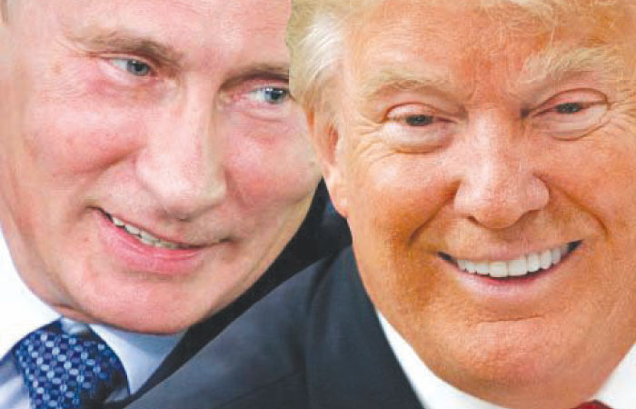 Vladimir Putin and Donald Trump. Less than five weeks after Trump took office, the chances of a spring thaw in relations between Washington and Moscow — once buoyed by an apparent “bromance” between him and President Vladimir Putin during the US political campaign — are looking much dimmer. — Reuters