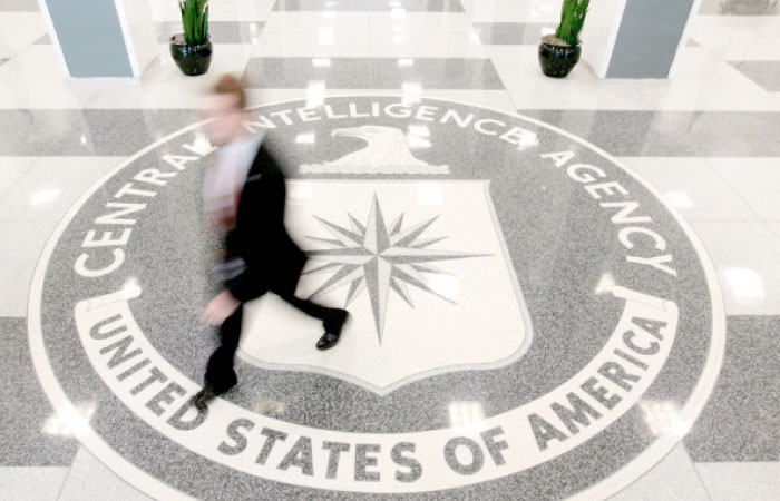 The lobby of the CIA Headquarters Building is pictured in Langley, Virginia, in this Aug. 14, 2008 file photo. — Reuters