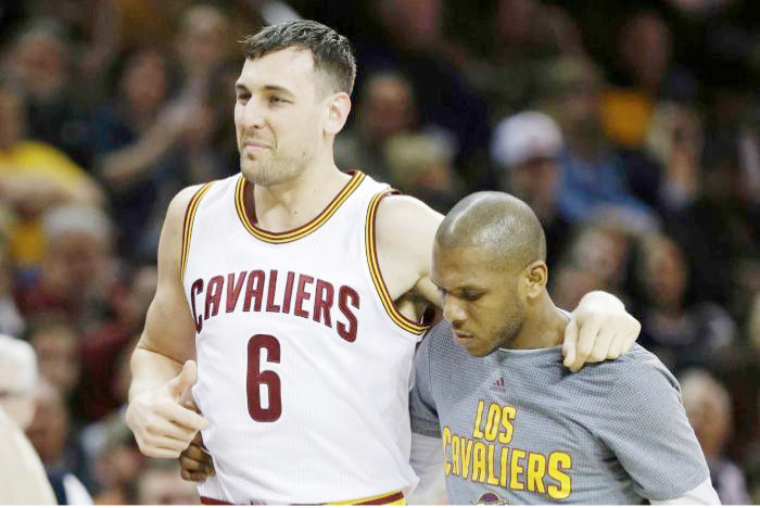 Cleveland Cavaliers waives Andrew Bogut, seen in this file picture. — AP