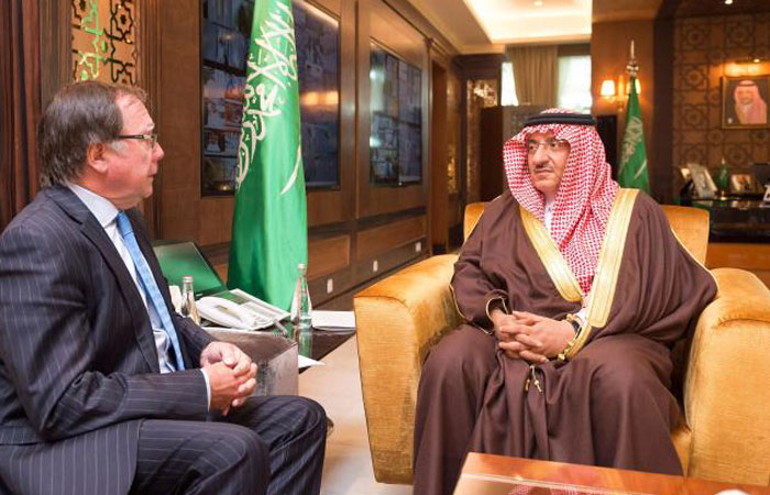 Crown Prince meets New Zealand FM