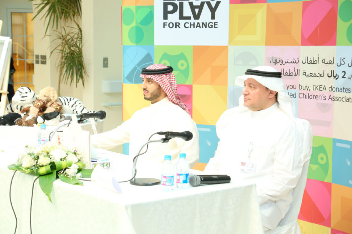 DCA Director, Dr. Zuhair Al Maimani and Saud Al Sulaiman, CEO of IKEA