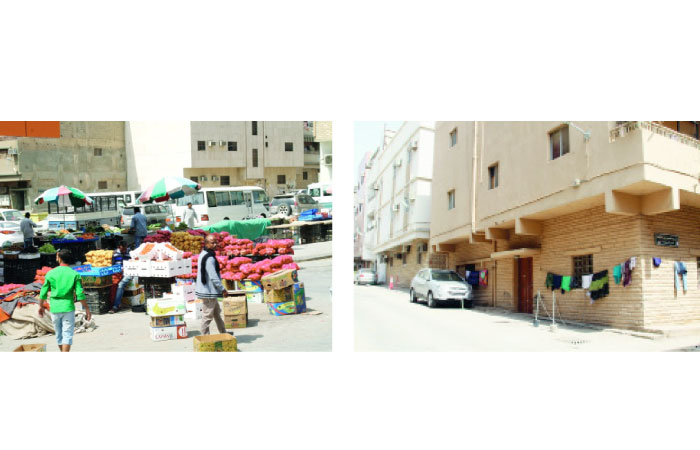 Illegal foreign residents and street vendors have taken over the once popular Wizarat District of Riyadh. — Okaz photos