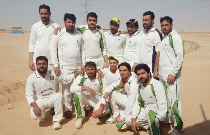 Pakhtunkhawa Gladiators group photo