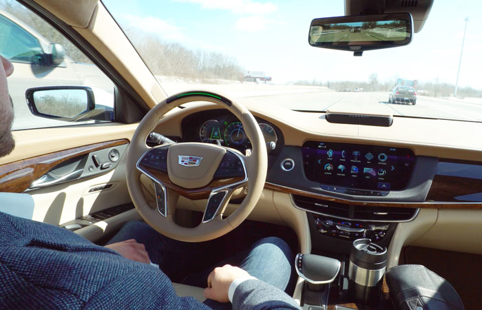 Cadillac Super Cruise’ precision lidar-based map data combines with real-time sensors and cameras improve vehicle control